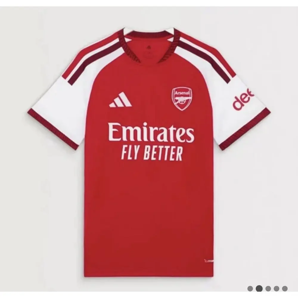 Arsenal Adidas Premier League Champions Home Jersey Large